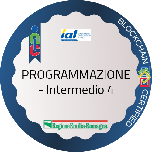 PROGRAMMAZIONE - Intermedio 4